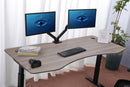 Elite Pro Series 71" x 33" Standing Desk with Black Frame