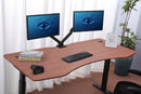 Elite Pro Series 71" x 33" Standing Desk with Black Frame