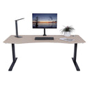 Elite Pro Series 71" x 33" Standing Desk with Black Frame