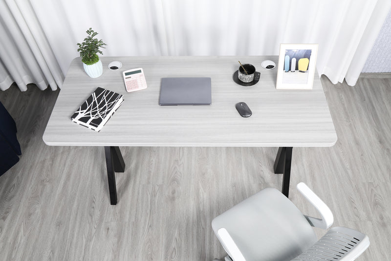 Quattro Series 60" Electric Adjustable Standing Desk with Rectangular Top