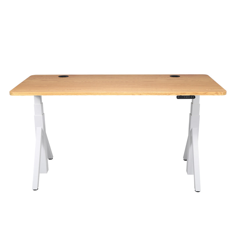 Quattro Series 60" Electric Adjustable Standing Desk with Rectangular Top