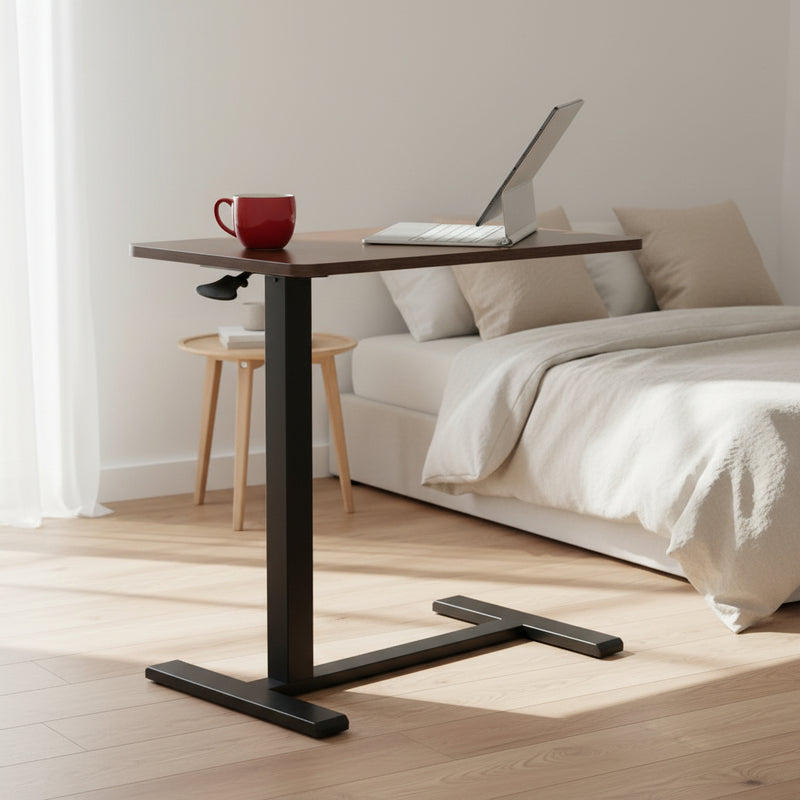 NEW PRODUCT PRE-ORDER: Overbed Table Adjustable Height 30"-43", Rolling Laptop Desk with Wheels