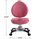 [BUNDLE] Little Soleil DX Series Children's Adjustable Chair + Extra Seat Cover