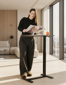 NEW PRODUCT PRE-ORDER: Overbed Table Adjustable Height 30"-43", Rolling Laptop Desk with Wheels
