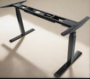 K Series Dual Motor Electric Adjustable Sit Stand Desk Frame Only