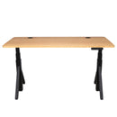 Quattro Series 60" Electric Adjustable Standing Desk with Rectangular Top