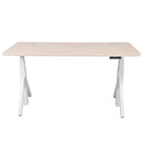 Quattro Series 60" Electric Adjustable Standing Desk with Rectangular Top