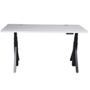 Quattro Series 60" Electric Adjustable Standing Desk with Rectangular Top