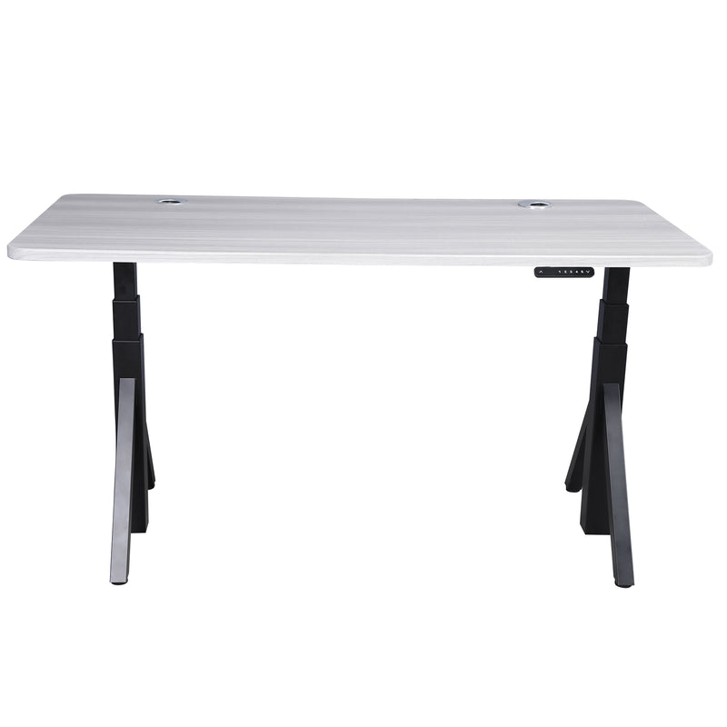 Quattro Series 60" Electric Adjustable Standing Desk with Rectangular Top