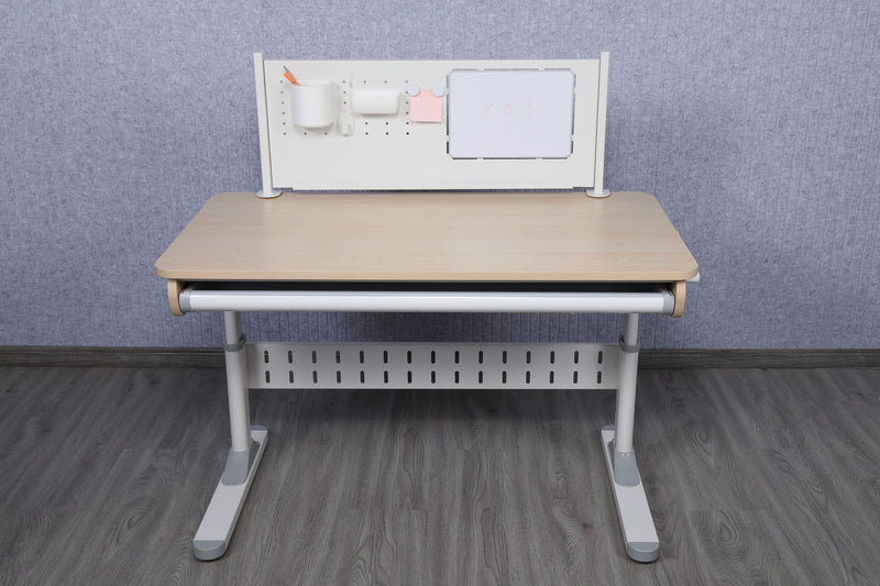 NK Series 43" x 24" Children's Height Adjustable Desk (Beige)