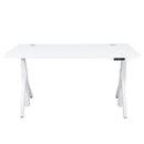 Quattro Series 60" Electric Adjustable Standing Desk with Rectangular Top