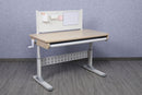 NK Series 43" x 24" Children's Height Adjustable Desk (Beige)