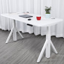 Quattro Series 60" Electric Adjustable Standing Desk with Rectangular Top