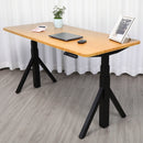 Quattro Series 60" Electric Adjustable Standing Desk with Rectangular Top