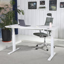 K Series 71" Standing Desk with Curved Top
