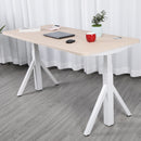 Quattro Series 60" Electric Adjustable Standing Desk with Rectangular Top