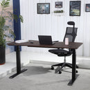 K Series 71" Standing Desk with Curved Top