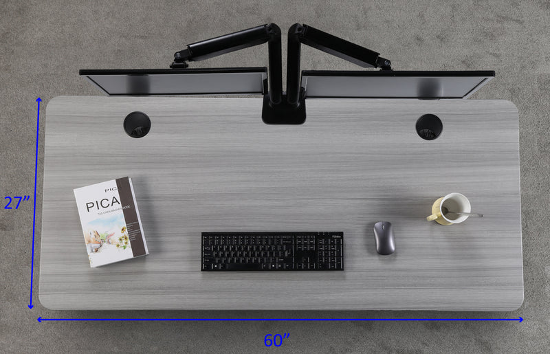 [FINAL SALE] Flex Series 60" Standing Desk with Rectangular Top