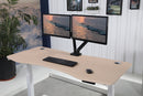 K Series 71" Standing Desk with Curved Top