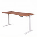 Elite Pro Series 60" x 27" Standing Desk with Off-White Frame