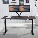 K Series 71" Standing Desk with Curved Top