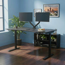 Elite Pro Series 71" x 33" Standing Desk with Black Frame