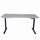 Elite Pro Series 71" x 33" Standing Desk with Black Frame