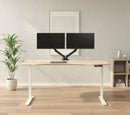 Elite Pro Series 60" x 27" Standing Desk with Off-White Frame