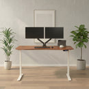 Elite Pro Series 60" x 27" Standing Desk with Off-White Frame