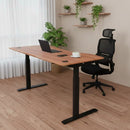 Elite Pro Series 71" x 33" Standing Desk with Black Frame (Back-ordered. Restocks by 3/14/2025)
