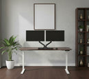 Elite Pro Series 71" x 33" Standing Desk with Off-White Frame
