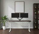 Elite Pro Series 60" x 27" Standing Desk with Off-White Frame