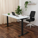 Elite Pro Series 71" x 33" Standing Desk with Black Frame (Back-ordered. Restocks by 3/14/2025)