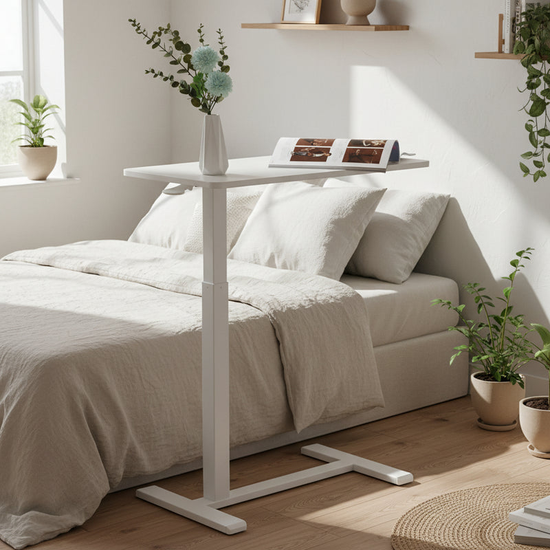 NEW PRODUCT PRE-ORDER: Overbed Table Adjustable Height 30"-43", Rolling Laptop Desk with Wheels