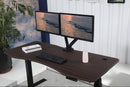 K Series 71" Standing Desk with Curved Top