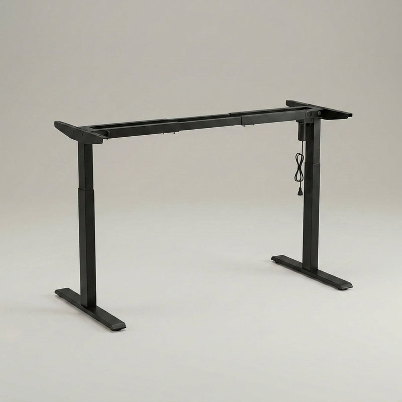 Strata Series Single Motor Electric Adjustable Sit Stand Desk Frame On