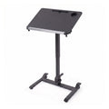Mobile Standing Desk with 90° Tilting Top