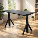 Quattro Series 60" Electric Adjustable Standing Desk with Reinforced Legs