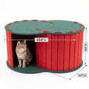 ApexFelt Premium Felt Cat Cave Bed for Indoor Cats