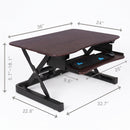 ZT Series 36 x 24 Electric Desk Converter