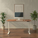 Elite Pro Series 60" x 27" Standing Desk with Off-White Frame