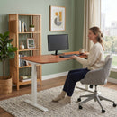 Elite Pro Series 60" x 27" Standing Desk with Off-White Frame