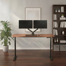 Elite Pro Series 71" x 33" Standing Desk with Black Frame