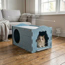 ApexFelt Premium Felt Cat Castle & Stackable Cat Castle