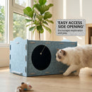 ApexFelt Premium Felt Cat Castle & Stackable Cat Castle