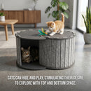 ApexFelt Premium Felt Cat Cave Bed for Indoor Cats