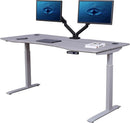 Elite Pro Series 71" Standing Desk - Grey Top