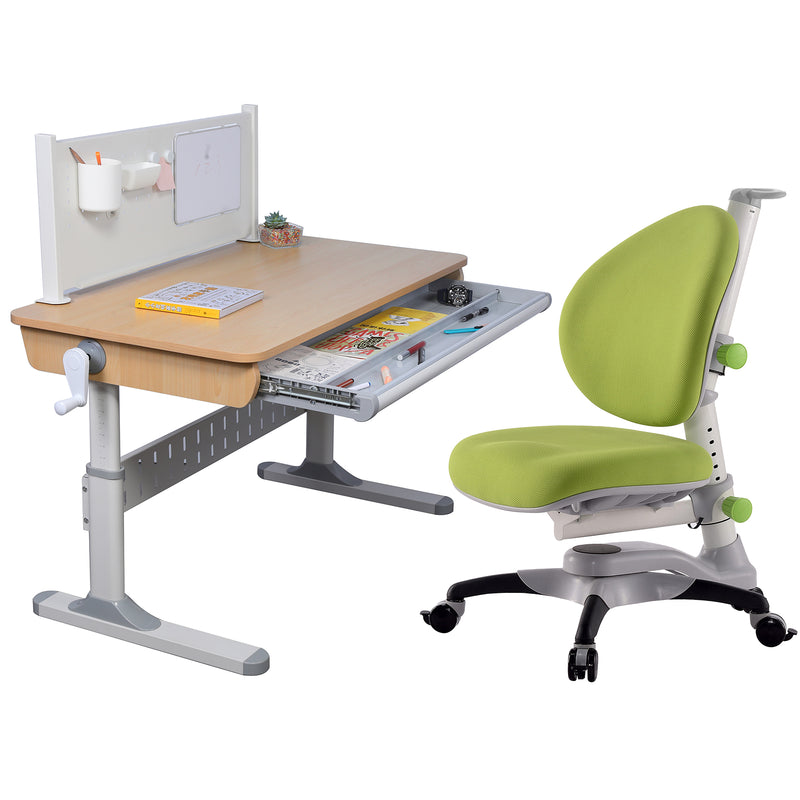 [BUNDLE] NK Series Children's Desk + DX Series Chair + Extra Seat Cover