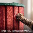 ApexFelt Premium Felt Cat Cave Bed for Indoor Cats