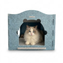 ApexFelt Premium Felt Cat Castle & Stackable Cat Castle